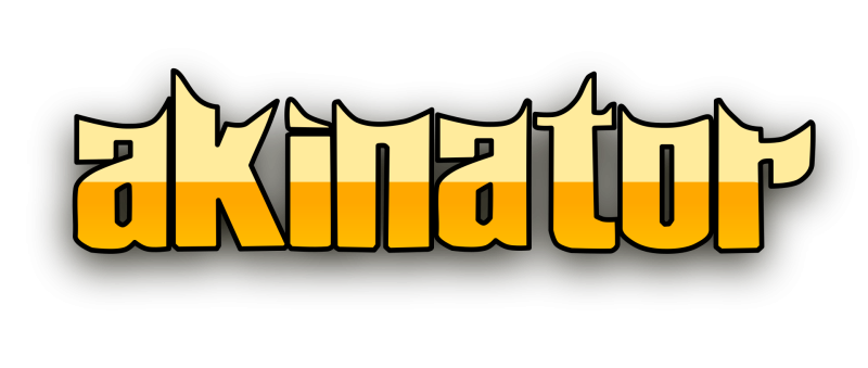 Akinator logo on a transparent background