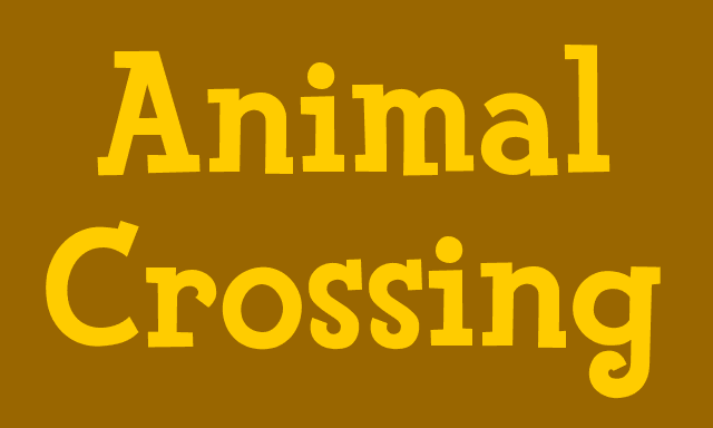 Animal Crossing: Wild World logo in full colour