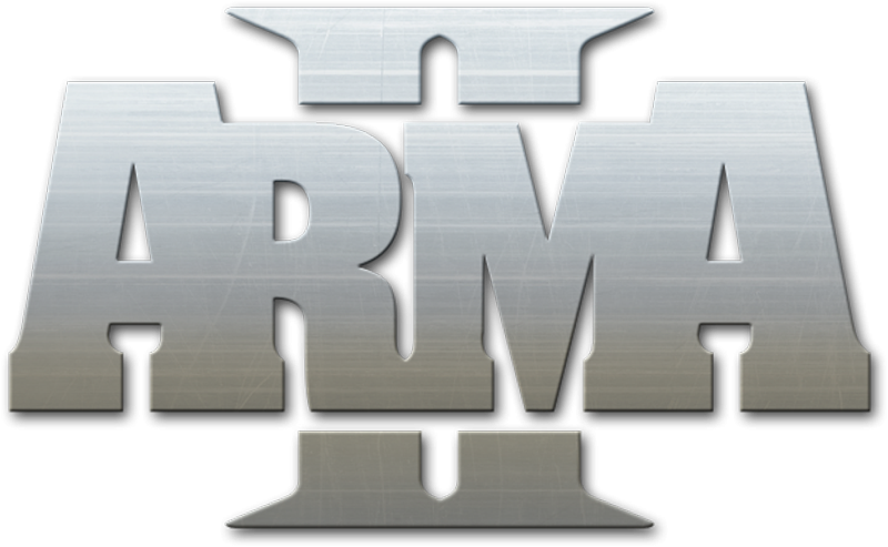 Arma 2 logo on a transparent background