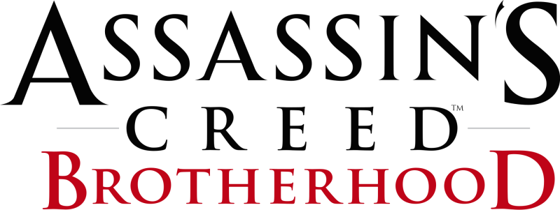 Assassin's Creed: Brotherhood logo on a transparent background
