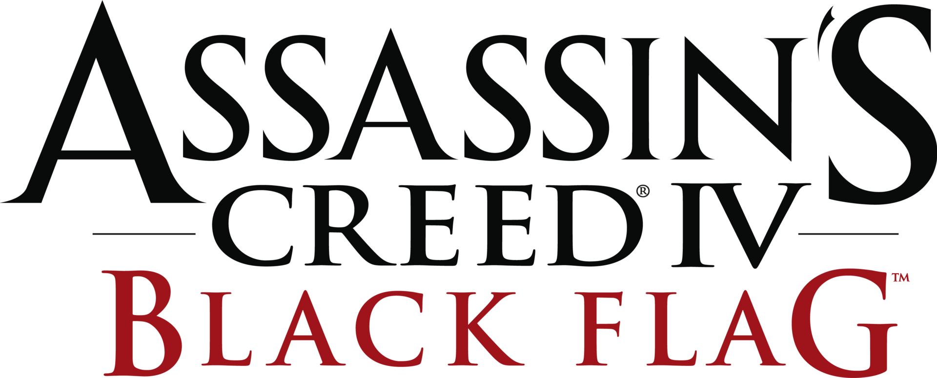 Assassin's Creed IV: Black Flag logo on a transparent background