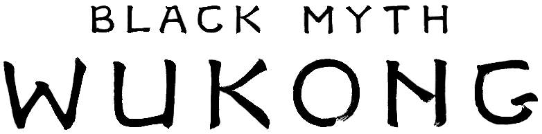 Black Myth: Wukong logo on a transparent background