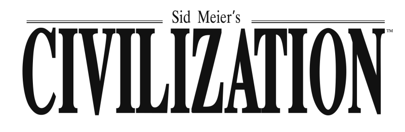 Civilization logo in black