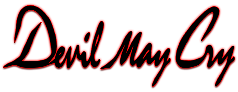 Devil May Cry 4 logo on a transparent background