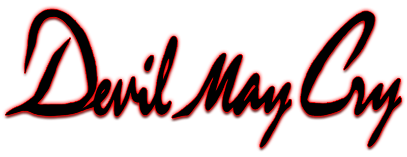 Devil May Cry 4 logo on a transparent background