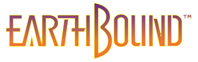 EarthBound logo on a transparent background