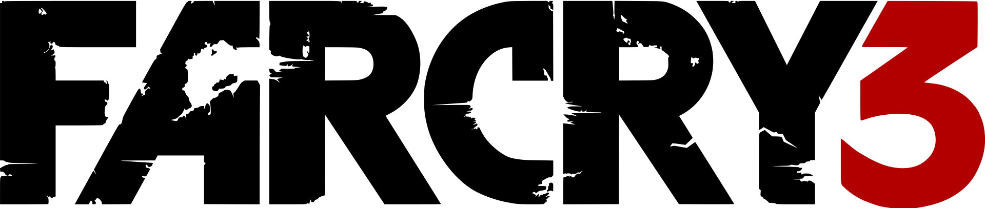 Far Cry 3 logo on a transparent background