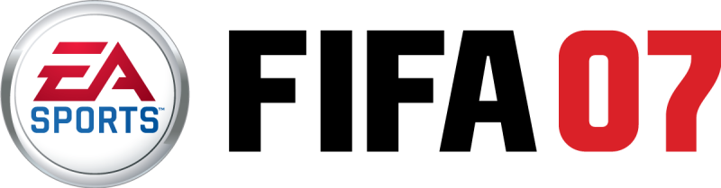 FIFA 07 logo on a transparent background