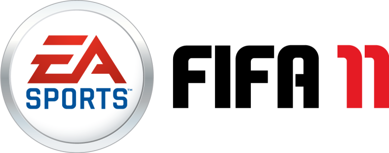 FIFA 11 logo on a transparent background