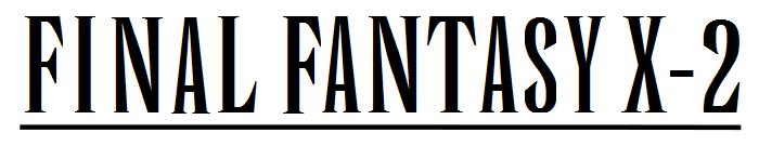 Final Fantasy X-2 logo in full colour