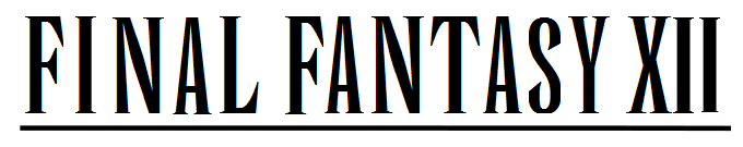 Final Fantasy XII logo in full colour