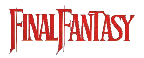 Final Fantasy logo on a transparent background