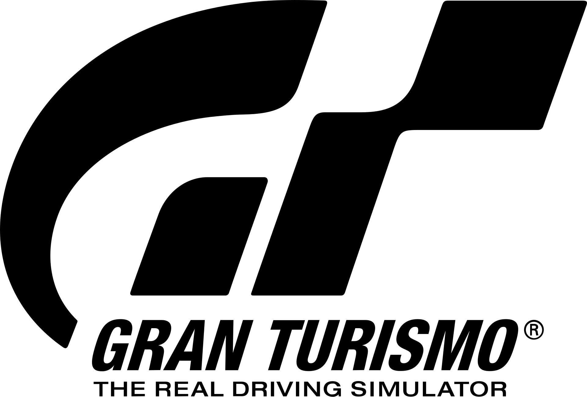 Gran Turismo logo on a transparent background