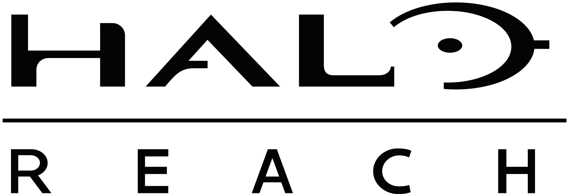 Halo: Reach logo on a transparent background