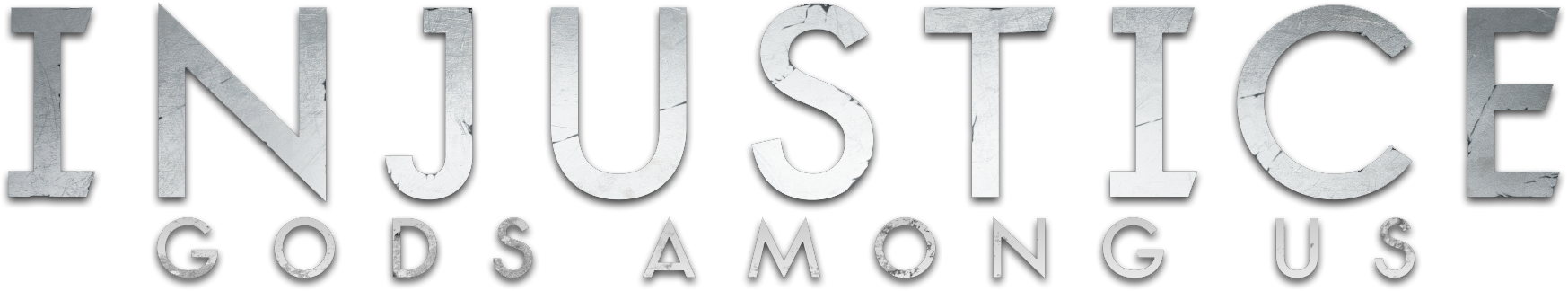 Injustice: Gods Among Us logo on a transparent background