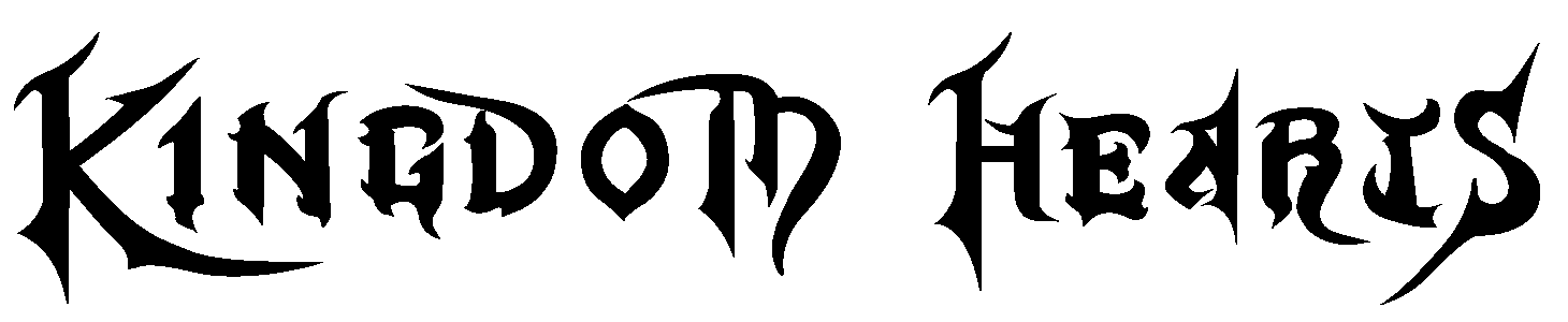 Kingdom Hearts III logo on a transparent background