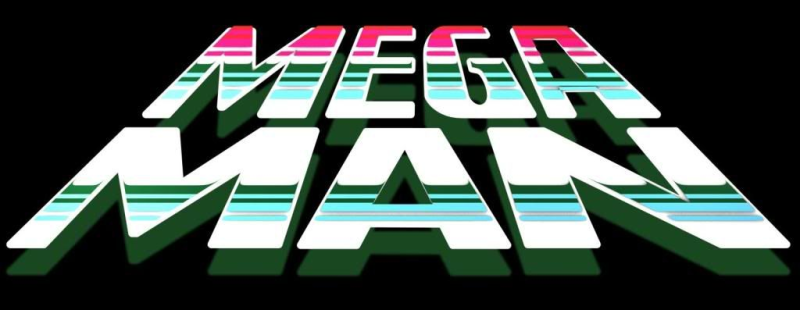 Mega Man logo in full colour