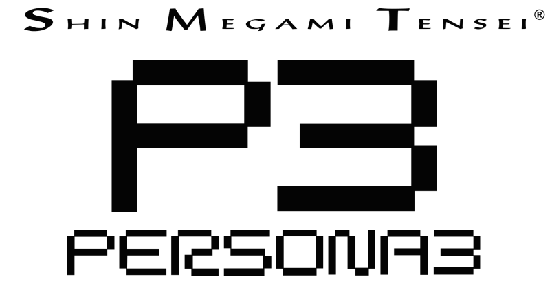 Persona 3 logo on a transparent background