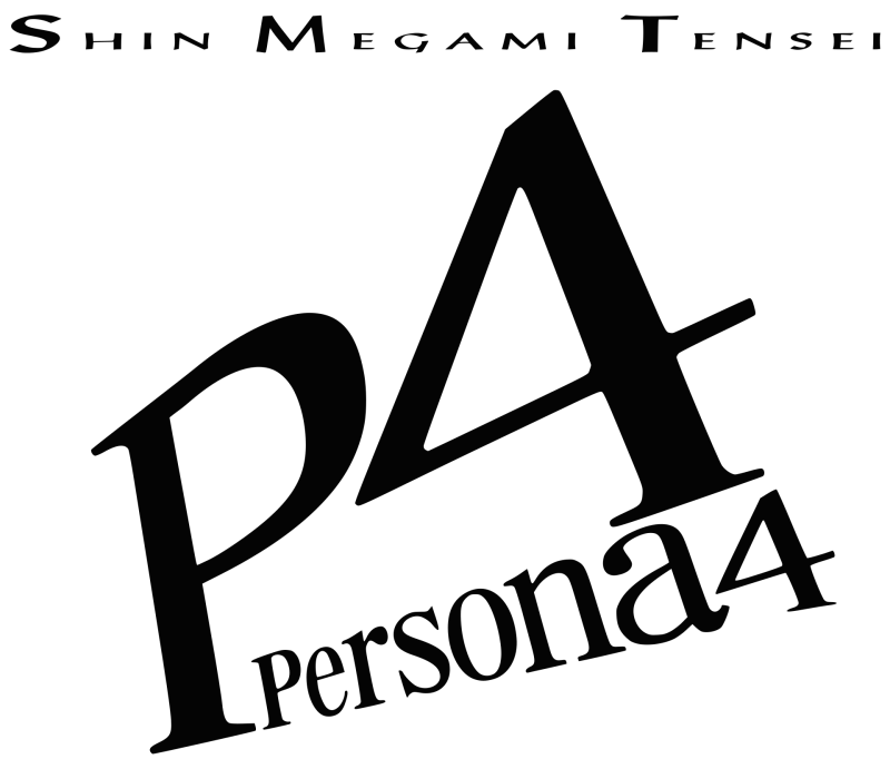 Persona 4 logo on a transparent background