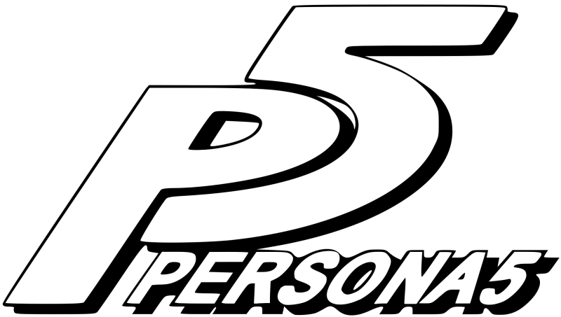 Persona 5 logo on a transparent background