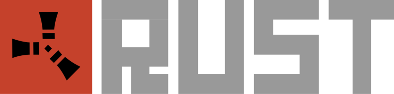 Rust logo on a transparent background