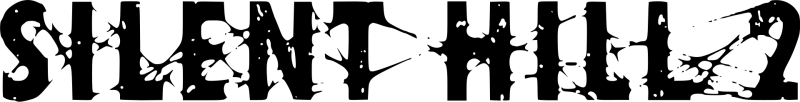 Silent Hill 2 logo on a transparent background