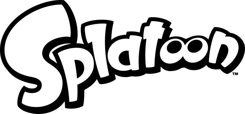 Splatoon logo on a transparent background