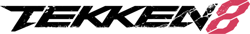 Tekken 8 logo on a transparent background
