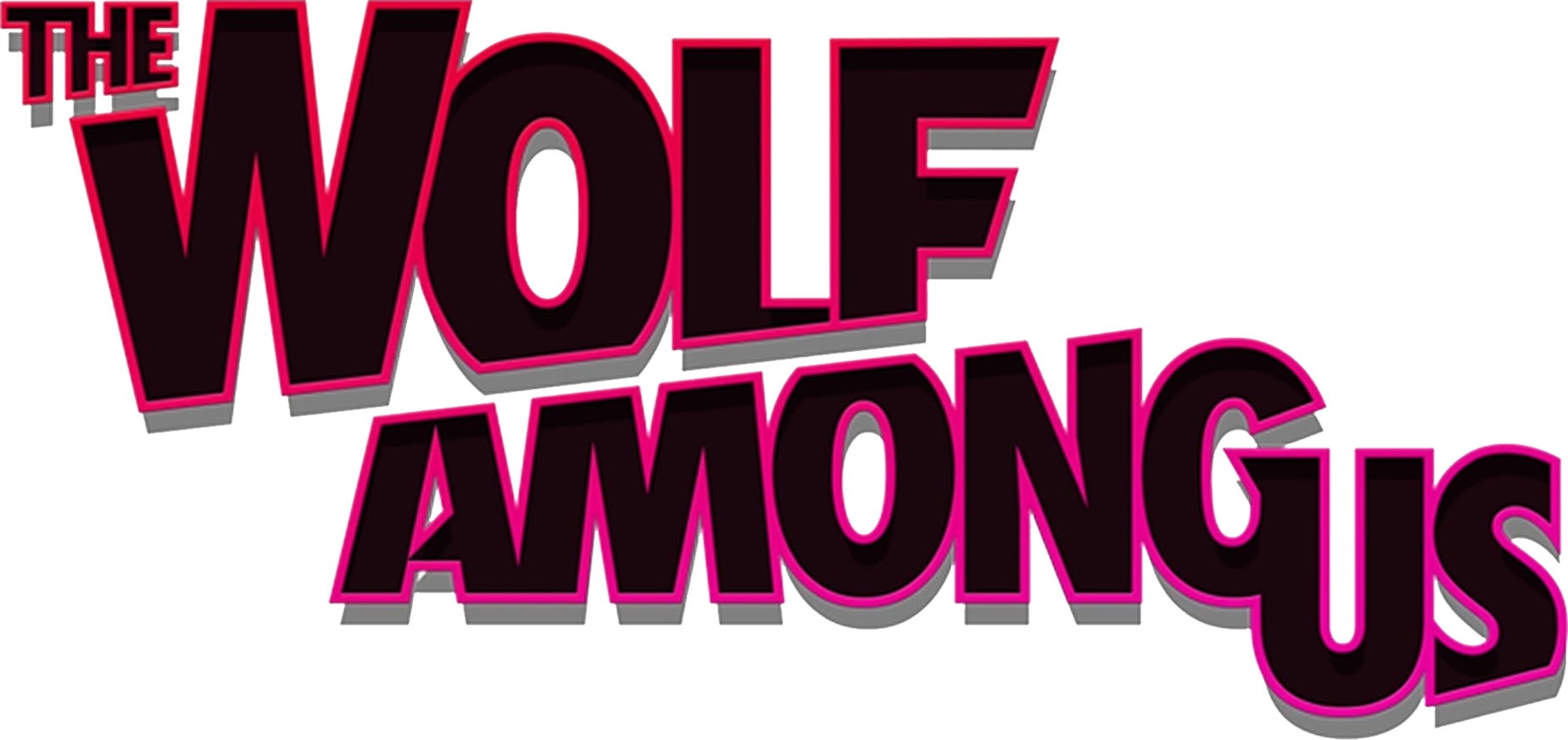 The Wolf Among Us logo on a transparent background
