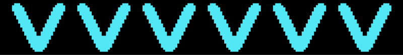 VVVVVV logo in full colour