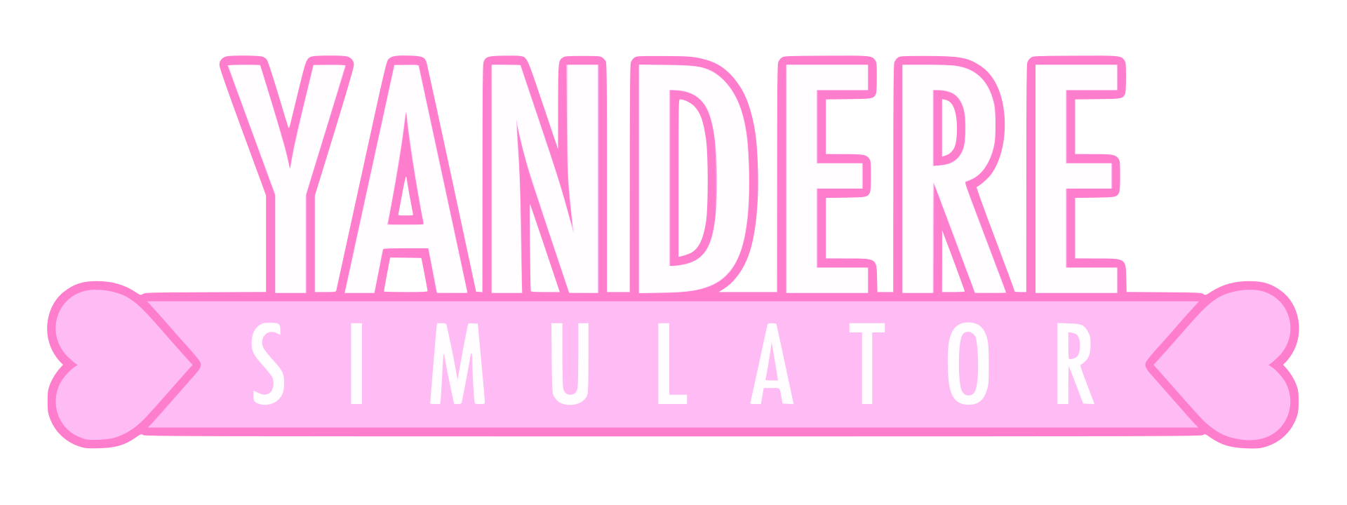 Yandere Simulator logo on a transparent background